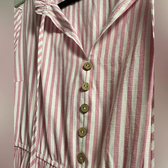 EUC Striped Dress Large - Picture 6 of 8